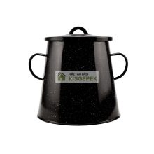 Perfect Home Zsírosbödön 5 literes Zománcozott Fekete színben 10452 - Háztartásikisgépek