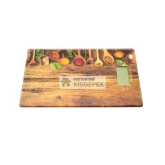 Perfect Home 13503 digitális mérleg barna színben gyors,akár másnapi kiszállítással - Háztartásikisgépek