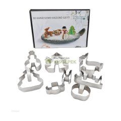 Perfect Home 3D sütikiszúró szett 8 darab karácsonyi formával 13983
