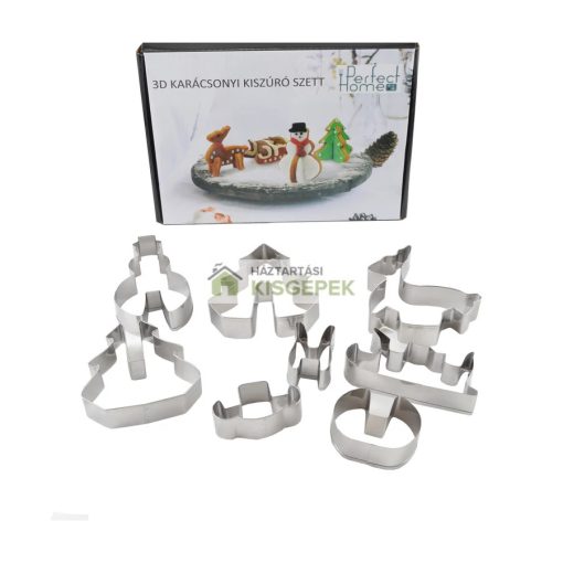 Perfect Home 3D sütikiszúró szett 8 darab karácsonyi formával 13983