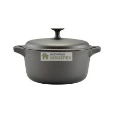 Perfect Home 15532 öntöttvas lábas fedéllel,8 literes azonnali kiszállítással saját raktárunkból - Háztartásikisgépek