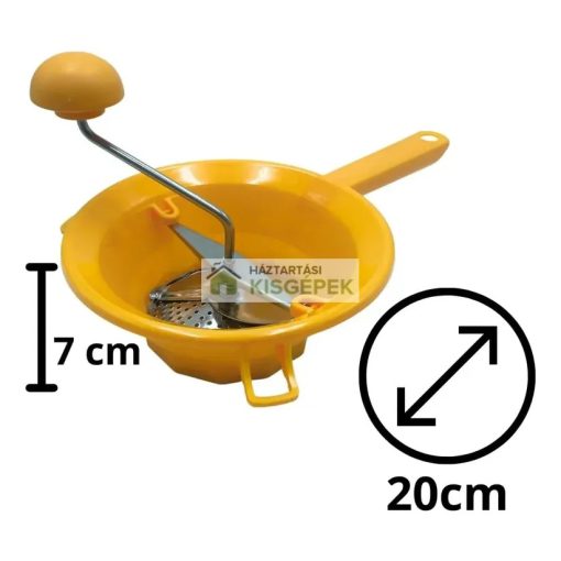 Perfect Home Hal és Paradicsompasszírozó 20 cm 3 betéttel 16562