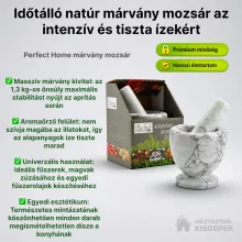 Perfect Home 72216 márvány mozsár gyors kiszállítással a saját raktárunkból - Háztartásikisgépek