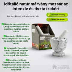 Perfect Home 72216 márvány mozsár gyors kiszállítással a saját raktárunkból - Háztartásikisgépek
