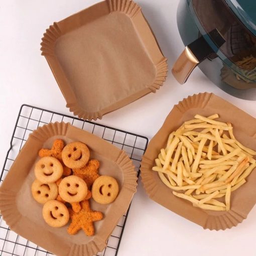 Hausmeister HM 6935 Air Fryer Sütőpapír 20 cm x 20 cm 50 darab