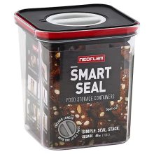 Neoflam Smart Seal 7 darabos tároló doboz szett zárható tetővel téglalap