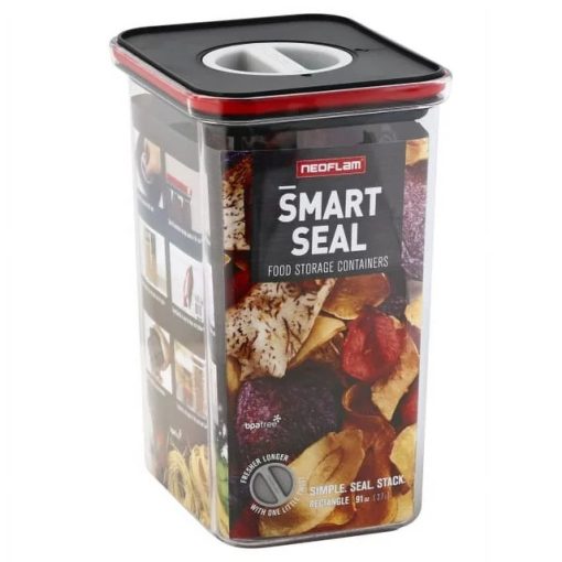 Neoflam Smart Seal 7 darabos tároló doboz szett zárható tetővel téglalap