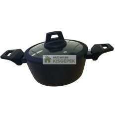 Zurrichberg ZB 2063 tapadásmentes edény fedővel 20 cm fekete