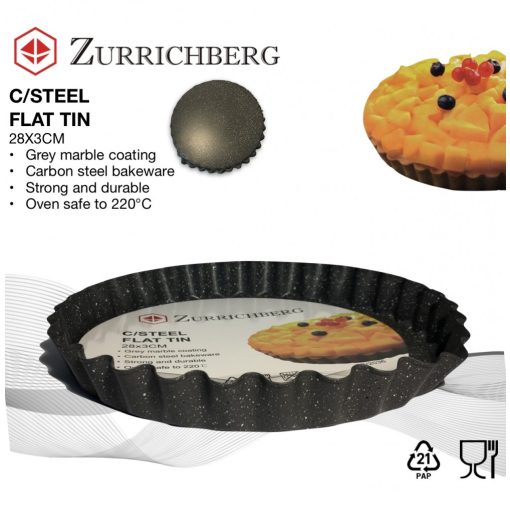 Zurrichberg ZBP2036 pite sütőforma márványos bevonattal