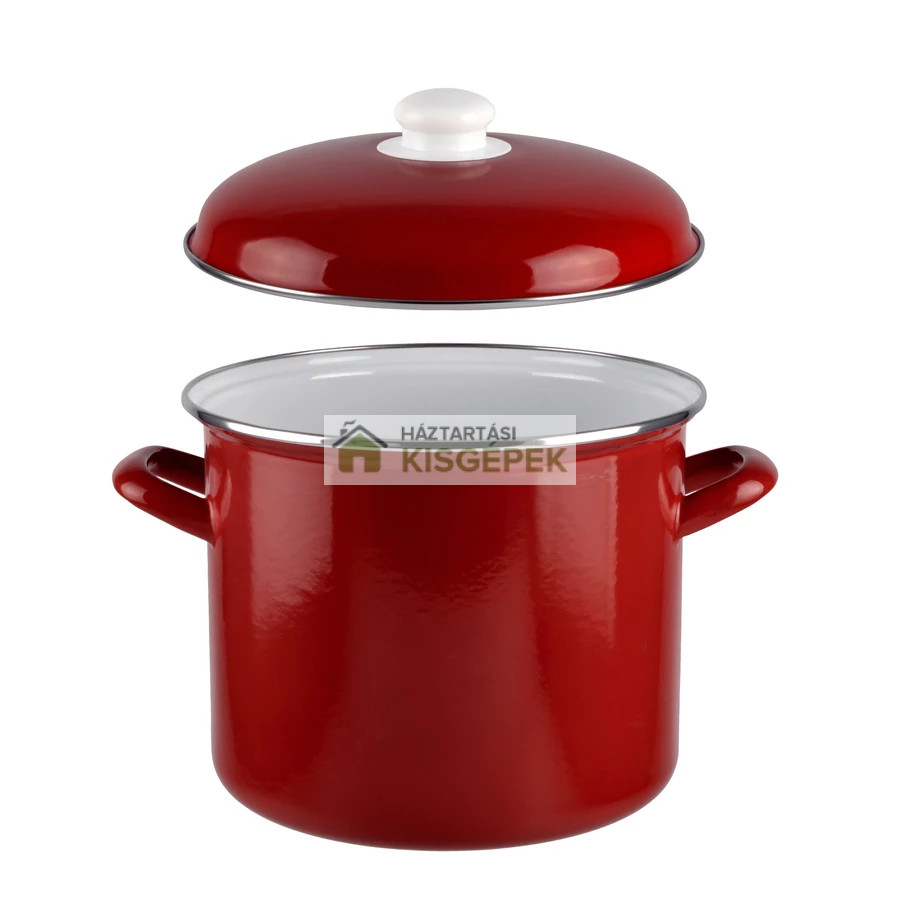 Image of PERFECT HOME ZOMÁNCOZOTT FAZÉK FEDŐVEL 6,9 L - 28063