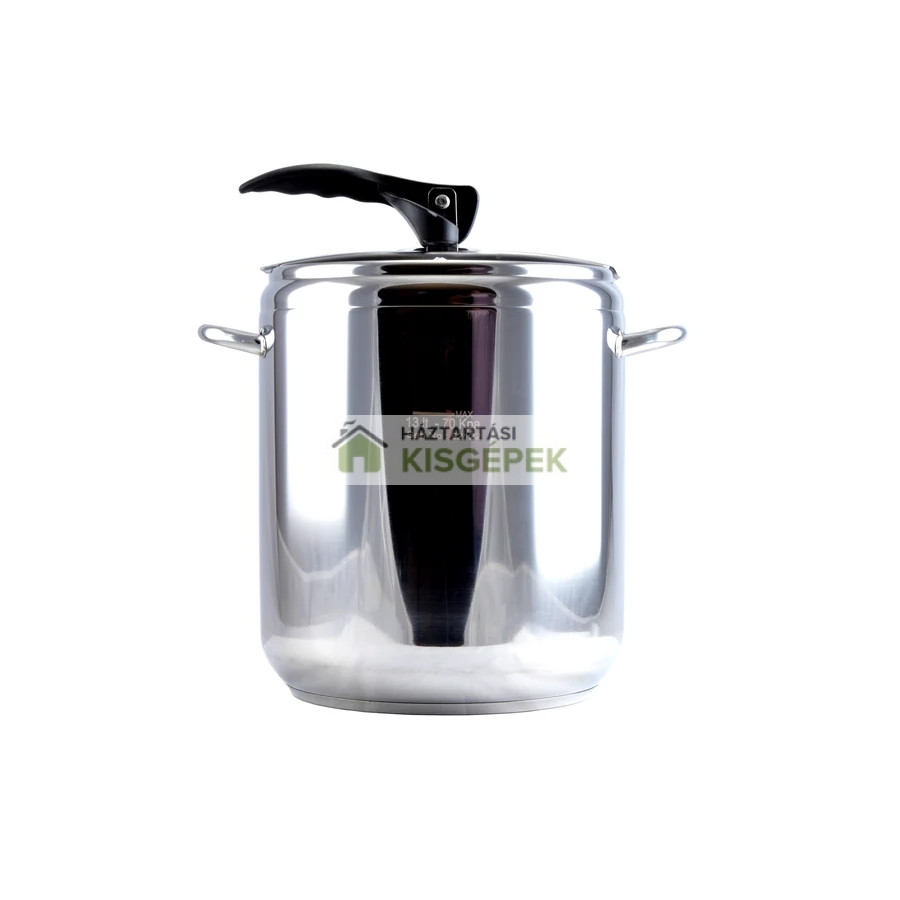 Image of PERFECT HOME NAGYNYOMÁSÚ KUKTA 13 LITERES FÉM FEDÉLLEL - 92122