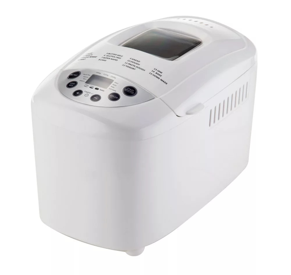 Image of HAUSMEISTER HM1303 2 LAPÁTOS KENYÉRSÜTŐ GÉP 15 Sütési Programmal