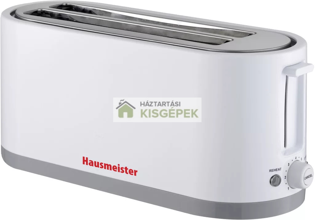 Image of HAUSMEISTER HM6550 4 SZELETES KENYÉRPIRÍTÓ 1400W