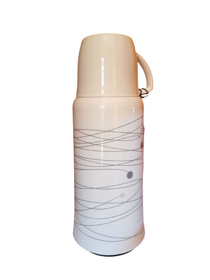 Image of HELIOS 5444F MŰANYAG TERMOSZ 1 LITERES FEHÉR