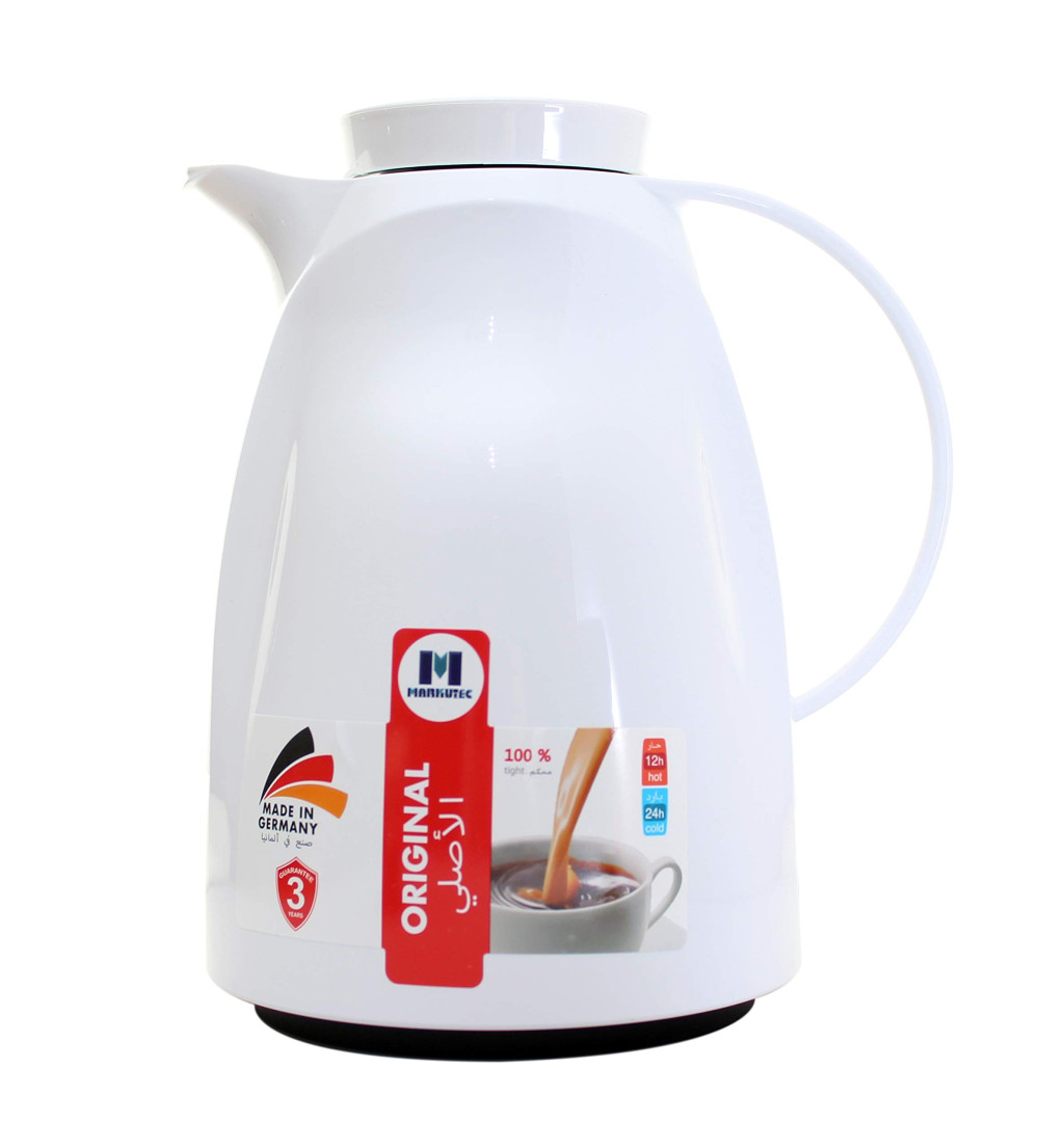 Image of MARKUTEC 8736 MŰANYAG TERMOSZ 0,36 LITERES FEHÉR SZÍNBEN