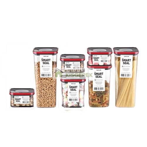 Image of NEOFLAM SMART SEAL 7 DARABOS TÁROLÓ DOBOZ SZETT ZÁRHATÓ TETŐVEL NÉGYZET