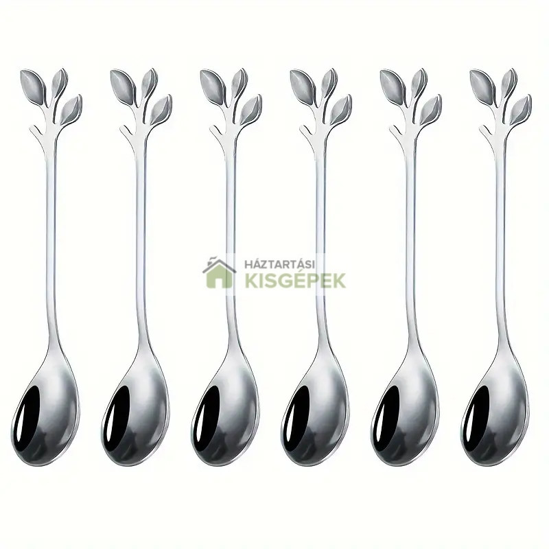 Image of NICO Mokkáskanál Szett 6 db Ezüst Színben