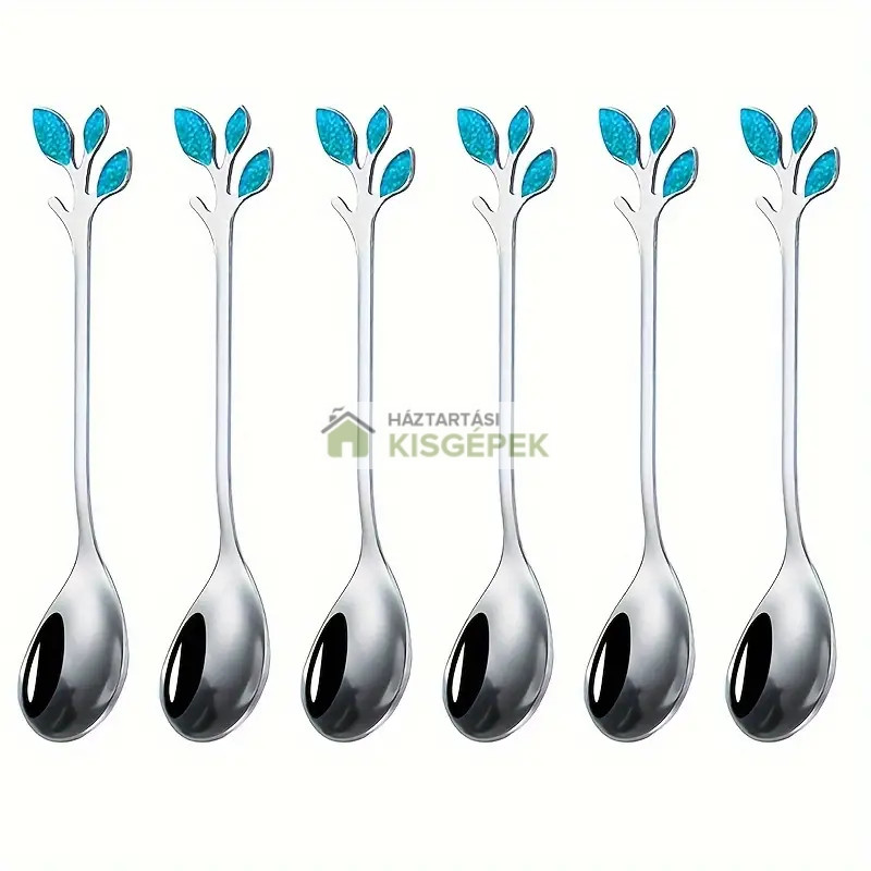 Image of NICO Mokkáskanál Szett 6 db Kék Színben