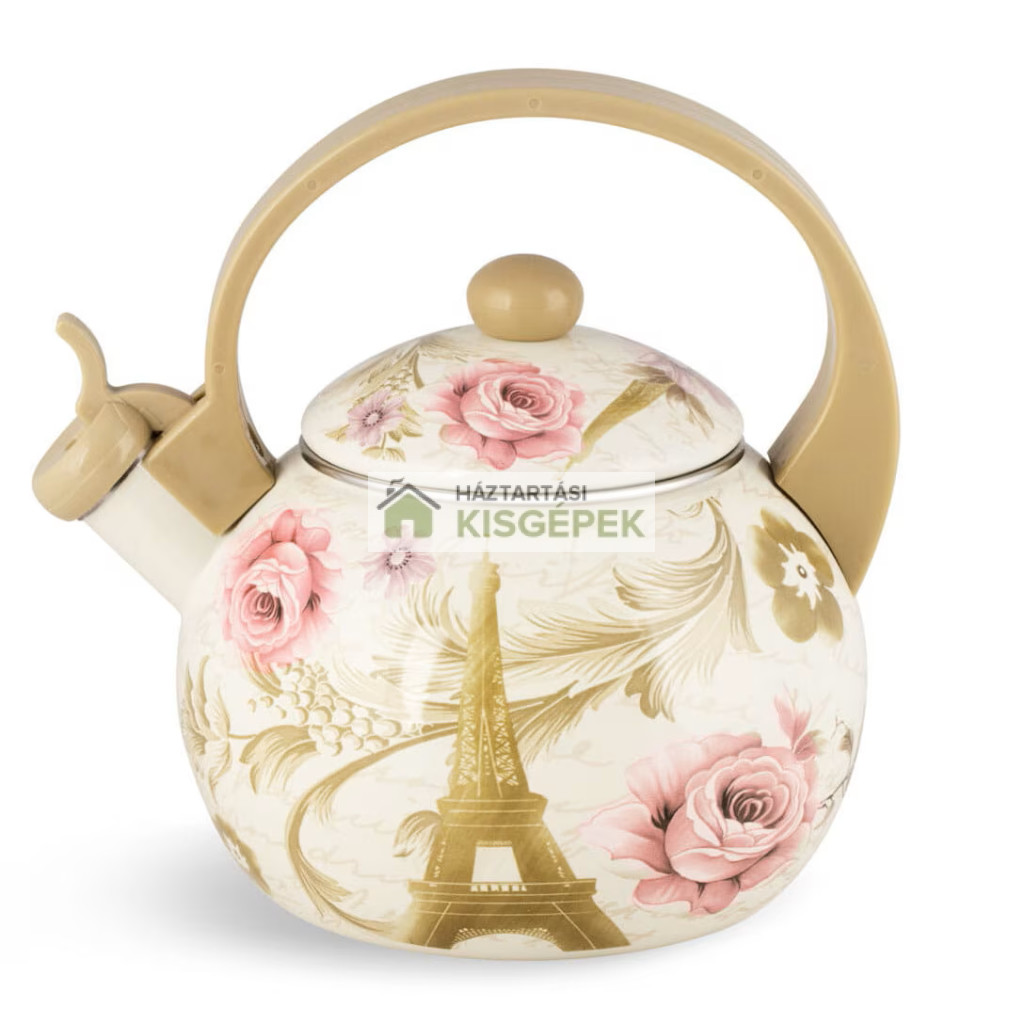 Image of ZILNER ZL-4012 TEÁSKANNA 2,2 LITERES LILA RÓZSA MINTÁVAL