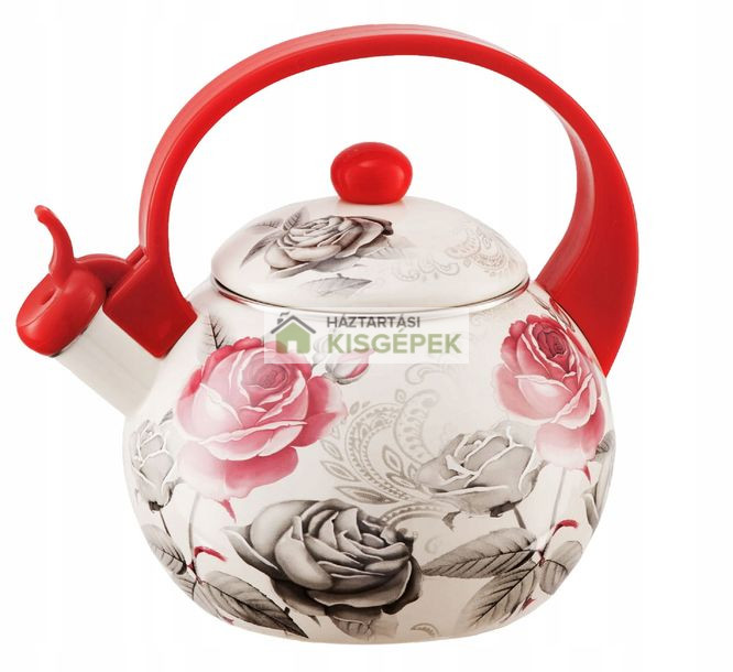 Image of ZILNER ZL-4012 TEÁSKANNA 2,2 LITERES PINK RÓZSA MINTÁVAL