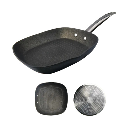 Image of ZURRICHBERG ZBP 2010 KOVÁCSOLT ALUMINIUM GRILLSERPENYŐ 24 x 24 CM MEGASTONE BEVONAT