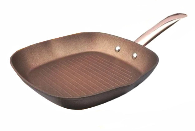 Image of ZURRICHBERG ZBP 2011 KOVÁCSOLT ALUMINIUM GRILLSERPENYŐ 24 x 24 CM MEGASTONE BEVONAT ROSEGOLD