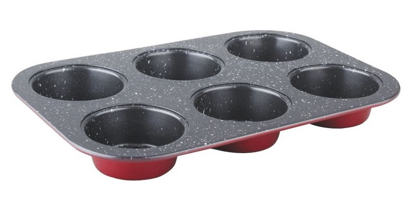 Image of ZURRICHBERG ZBP 2093 MUFFIN SÜTŐFORMA 6 DARABOS 30 x 18 x 3 CM